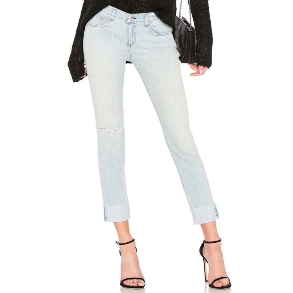 Rag & Bone Low Rise Jeans